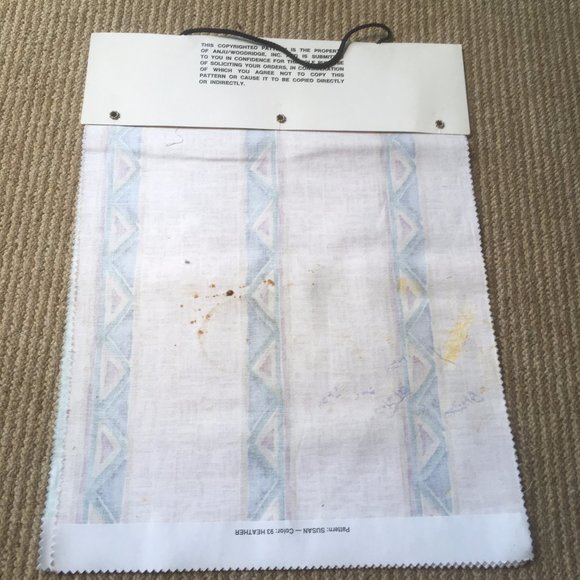 Teflon Covered Decorative Fabric. 4 Pcs. 12x14 eac - Picture 7 of 7